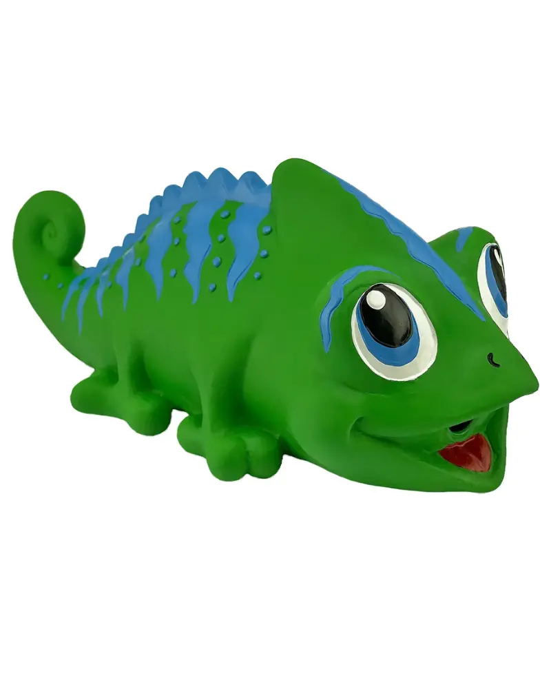 Naturflex Latex Chameleon Squeaky Dog Toy 1