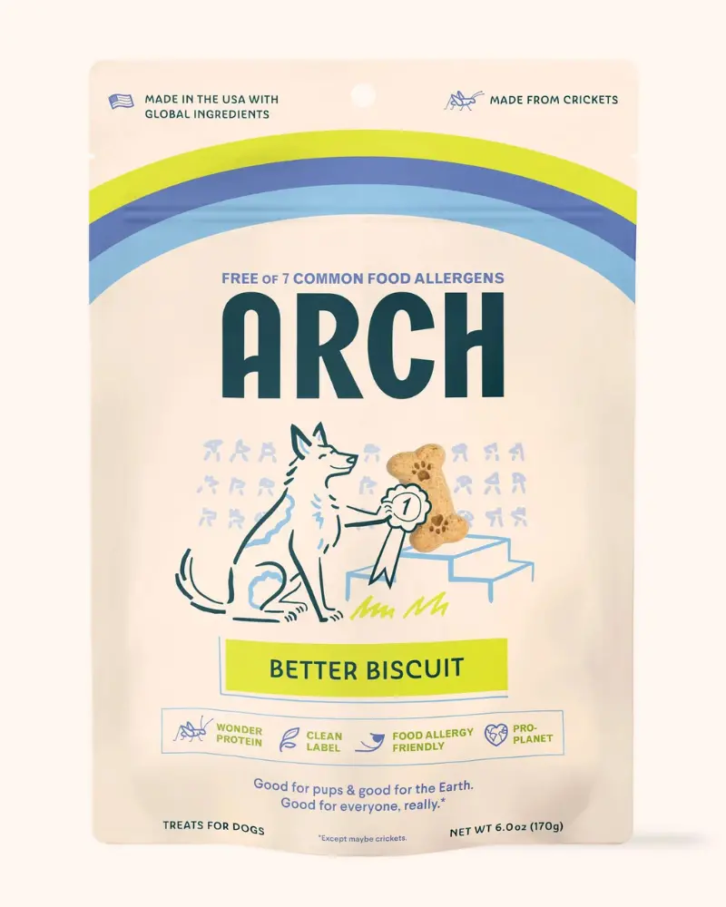 Better Biscuit Crunchy Cricket Dog Treats (Final Sale) 2