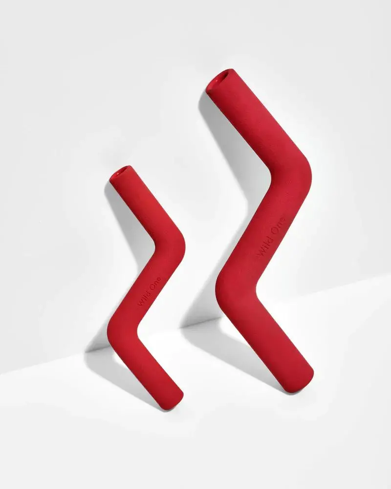 Bolt Bite Dog Toy In Strawberry Red 1