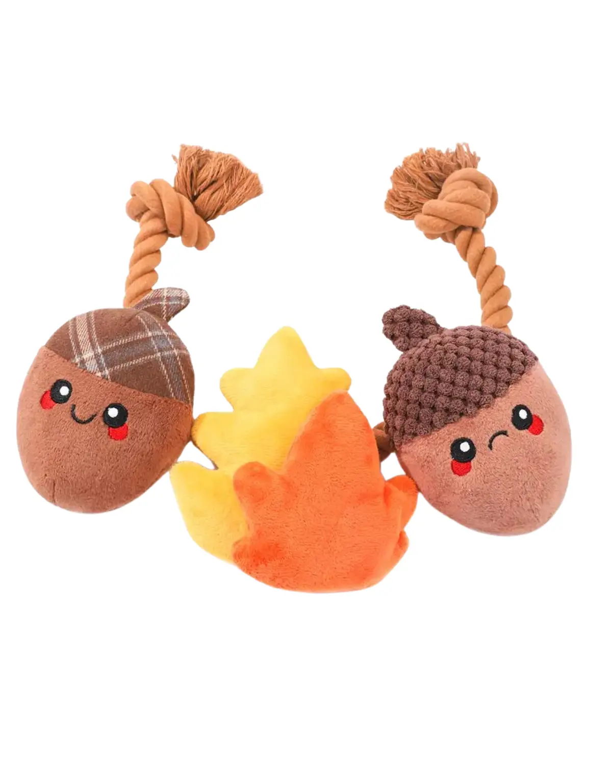 Autumn Acorn Squeaky Dog Toy 1
