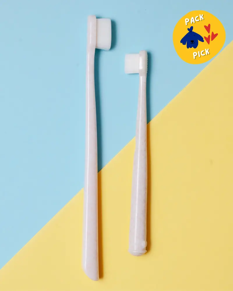 Puppy Polisher Biodegradable Dog Toothbrush 1