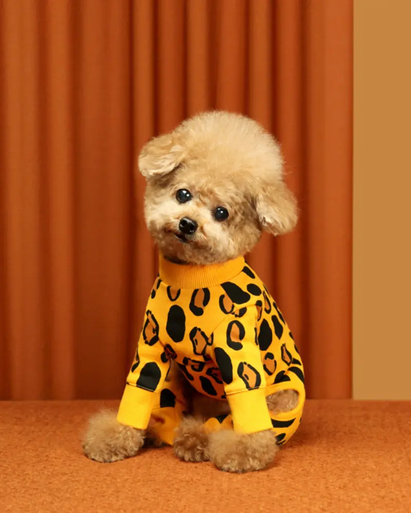 Animal Print Dog Onesie (Final Sale) 1