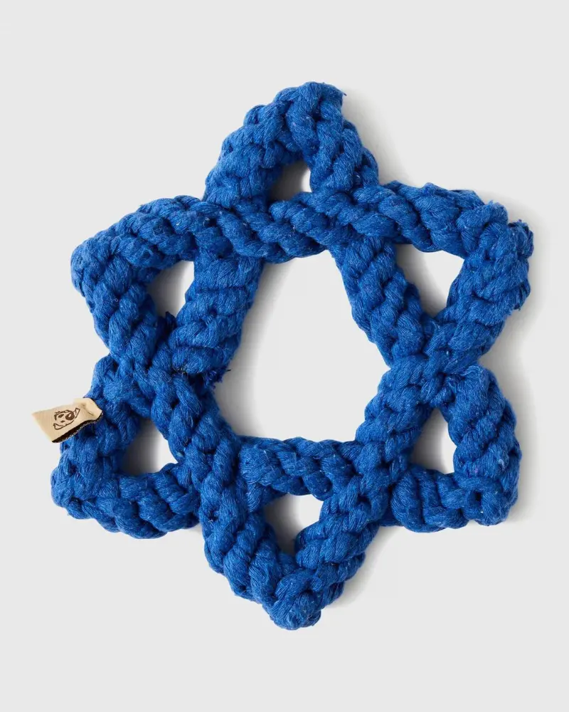 Star Of David Rope Toy 1