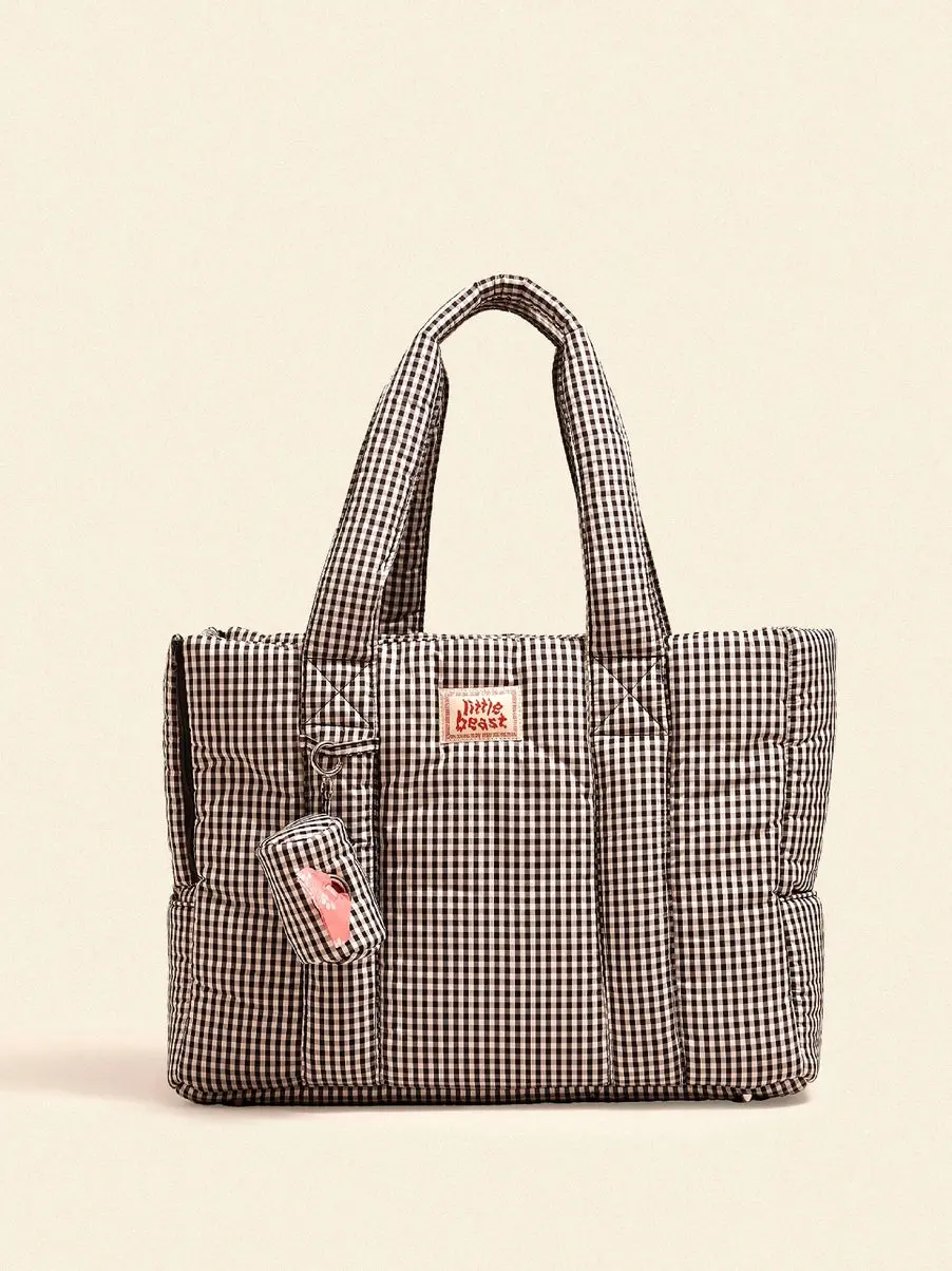 The Little Beast Dog Carrier In Noir 1
