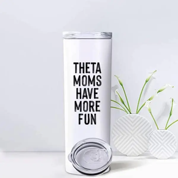 Kappa Alpha Theta Mom Tumbler 1