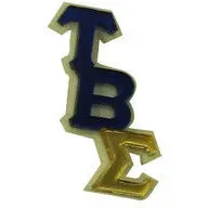 Tau Beta Sigma Greek Letter Pin 1