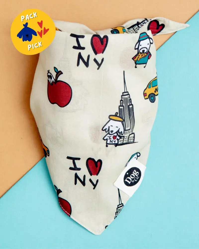 I Love New York Dog Bandana (Dog & Co. Exclusive) 1