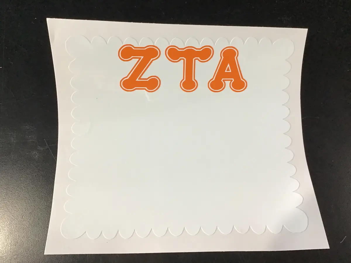 Zeta Tau Alpha Sticky White Board - Discontinued 1