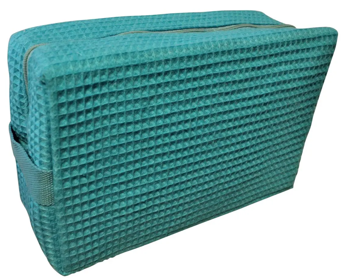Kappa Kappa Gamma Waffle Make-Up Bag With Chenille Letters 9