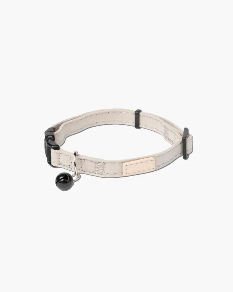 Soft Cat Collar In Sandstone 1