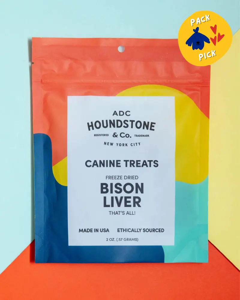 Freeze-Dried Bison Liver Dog Treats (2Oz) 1
