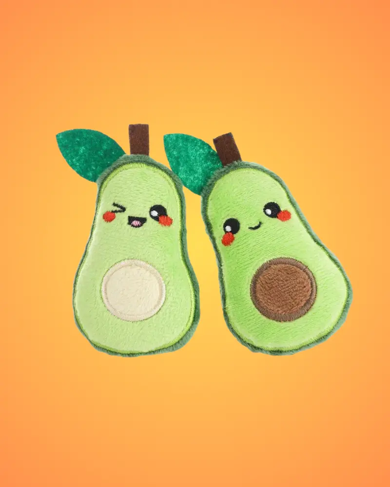 Avocado Catnip Toys (2-Pack) 1