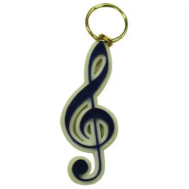 Tau Beta Sigma Treble Clef Keychain 1