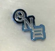 Theta Nu Xi Acrylic Pin 1