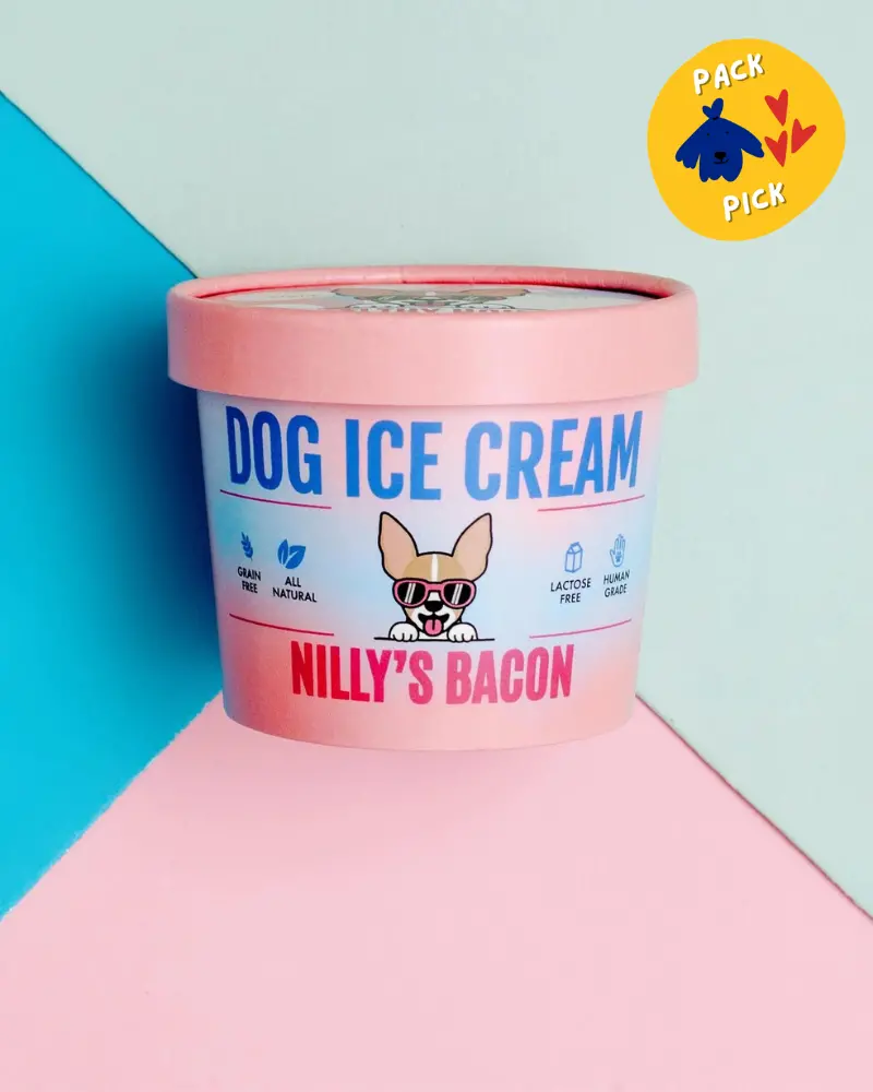 Nilly's Bacon Human Grade Dog Ice Cream Mix (Lactose-Free) 1