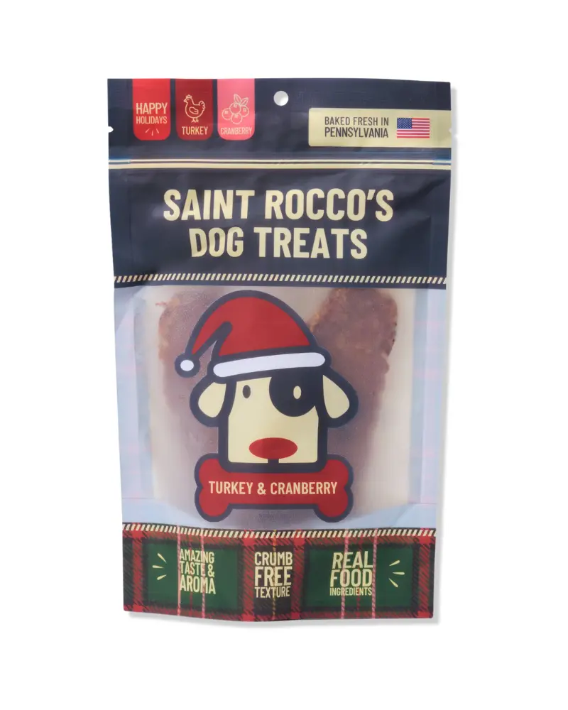 Turkey & Cranberry Dog Treats (Seasonal) 1