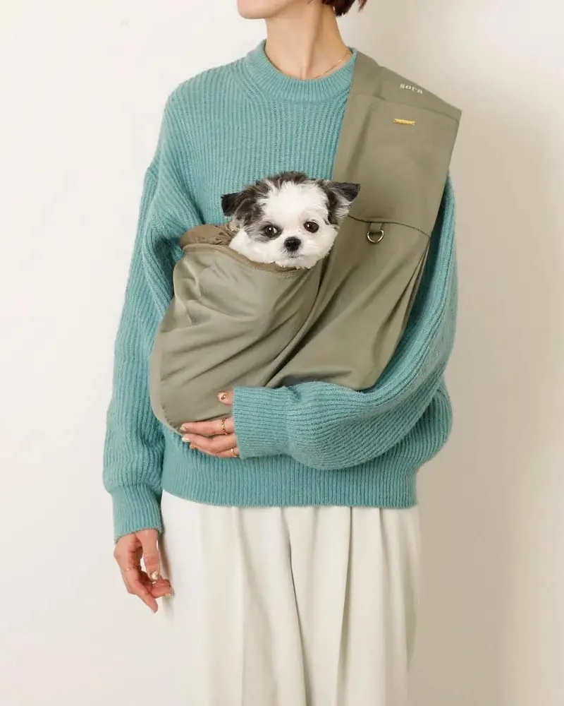 Lightweight Fabric Dog Sling 1