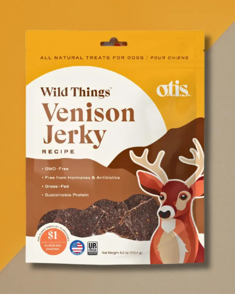 Wild Things Venison Jerky Dog Treat 1