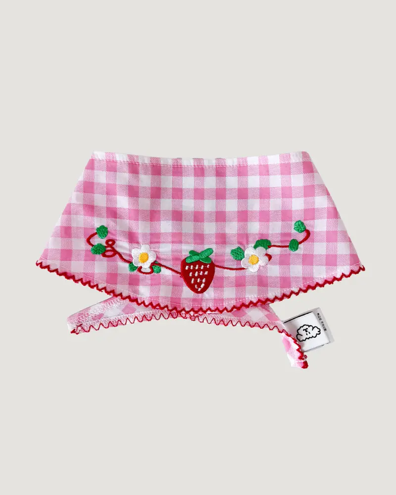 Strawberry Farm Dog Bandana (Final Sale) 1