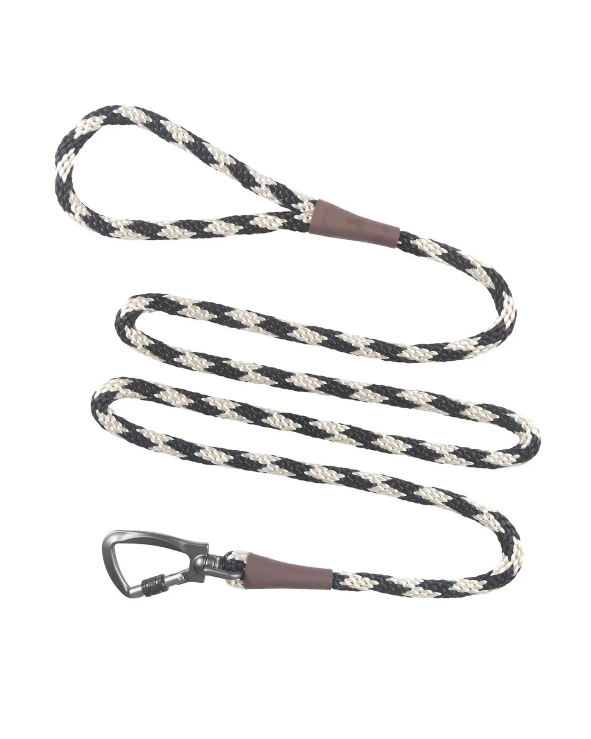 Carabiner Leash In Sandstone & Black (Made In The Usa) 1