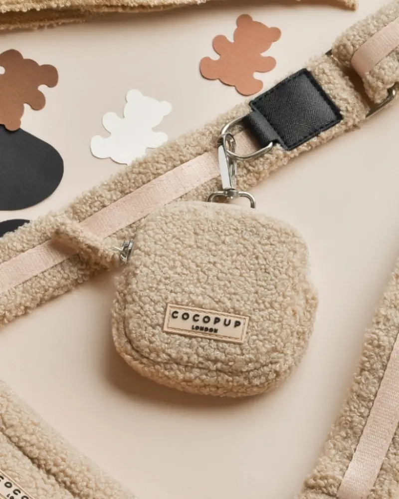 Dog Treat Pouch In Teddy Or Nylon 2
