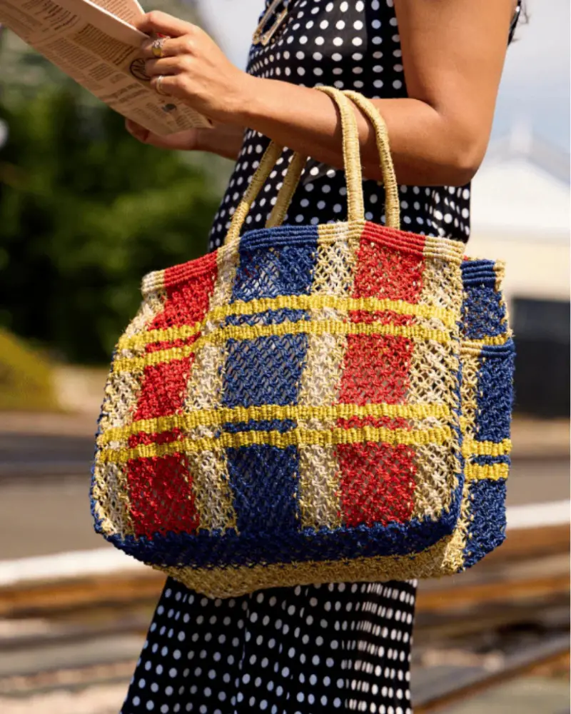 Tartan Picnic Bag In Palace 1