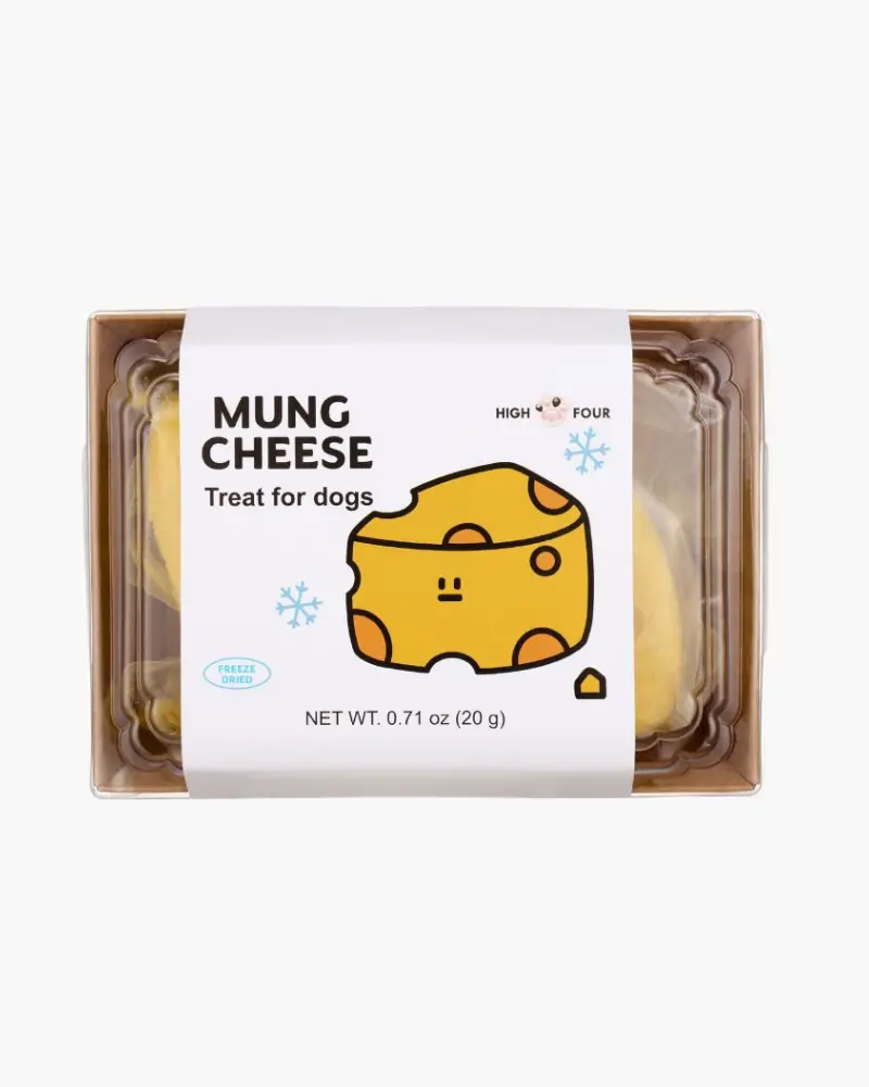 Lactose-Free Mung Cheese Dog Treats 1