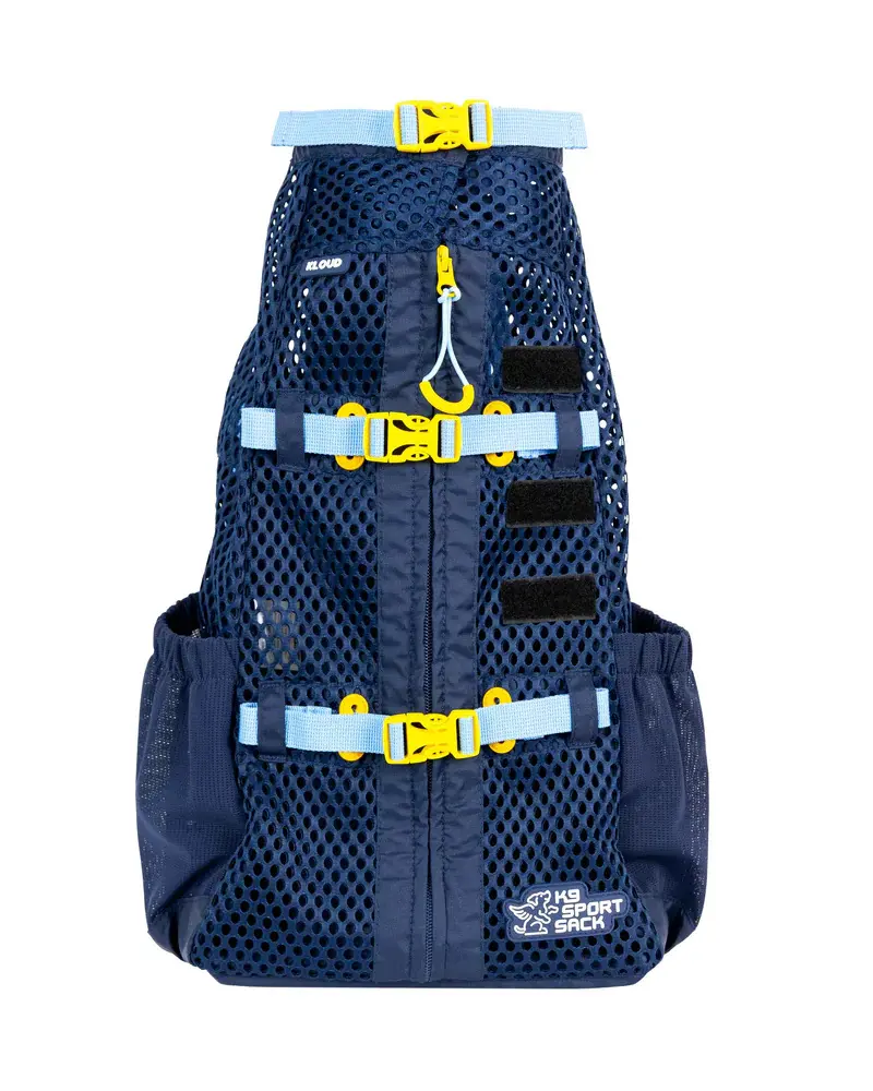 Kloud Ultra-Light Mesh Dog Backpack W/ Inflatable Frame 1