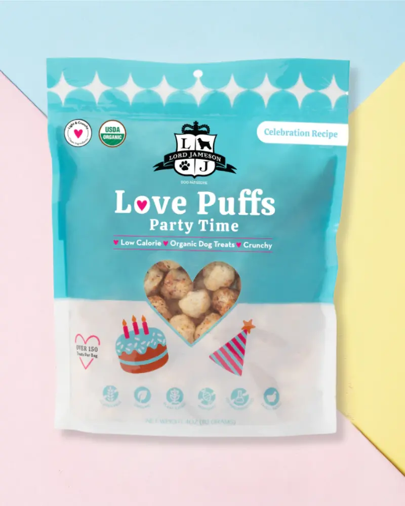 Crispy Party Time Organic Dog Treats 1