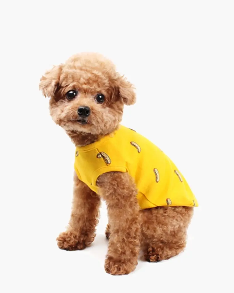 Hot Dog Tank Top For Dogs (Final Sale) 1