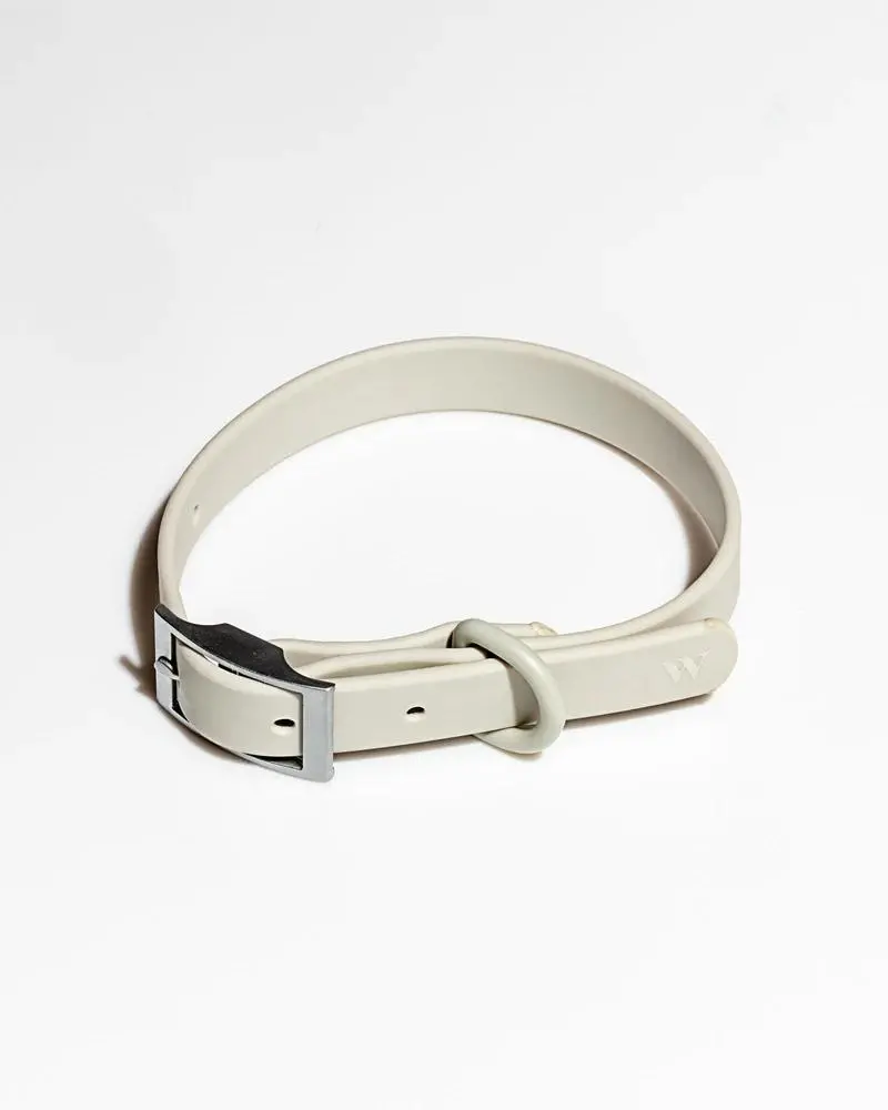 Modern Dog Collar In Gray (Final Sale) 1