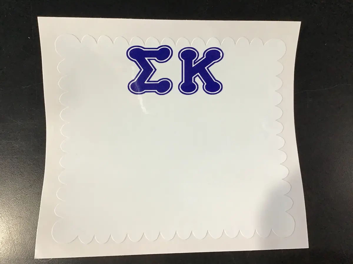 Sigma Kappa Sticky White Board - Discontinued 1