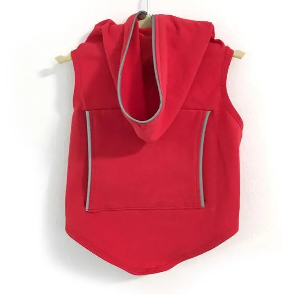 Daisy & Lucy | Red Reflective Hoodie 1