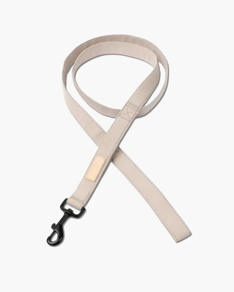 Soft Fabric Dog Leash (With Traffic Loop) In Sandstone, Myrtle Green Or Soft Blush 7