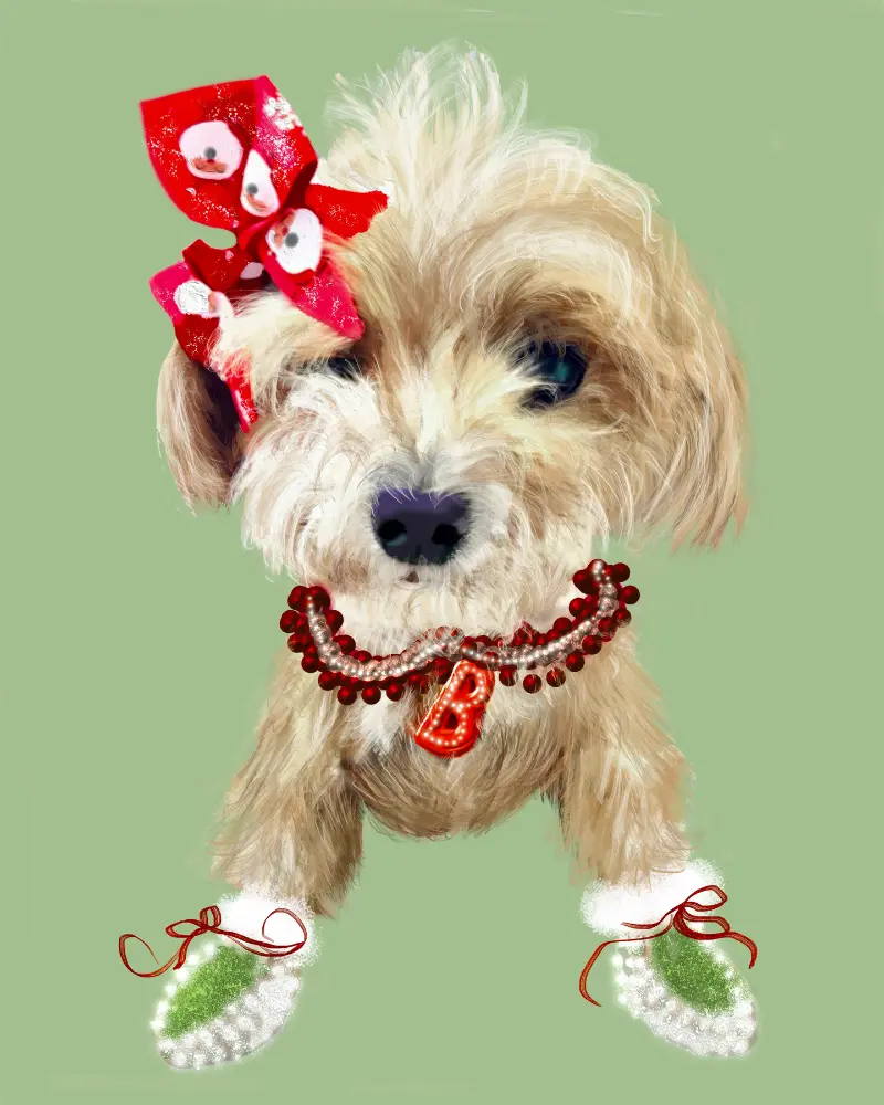 Rory Gevis Holiday Pet Portrait 1