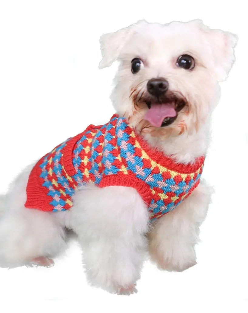 Tangerine Dreams Small Dog Cardigan Sweater (Final Sale) 3