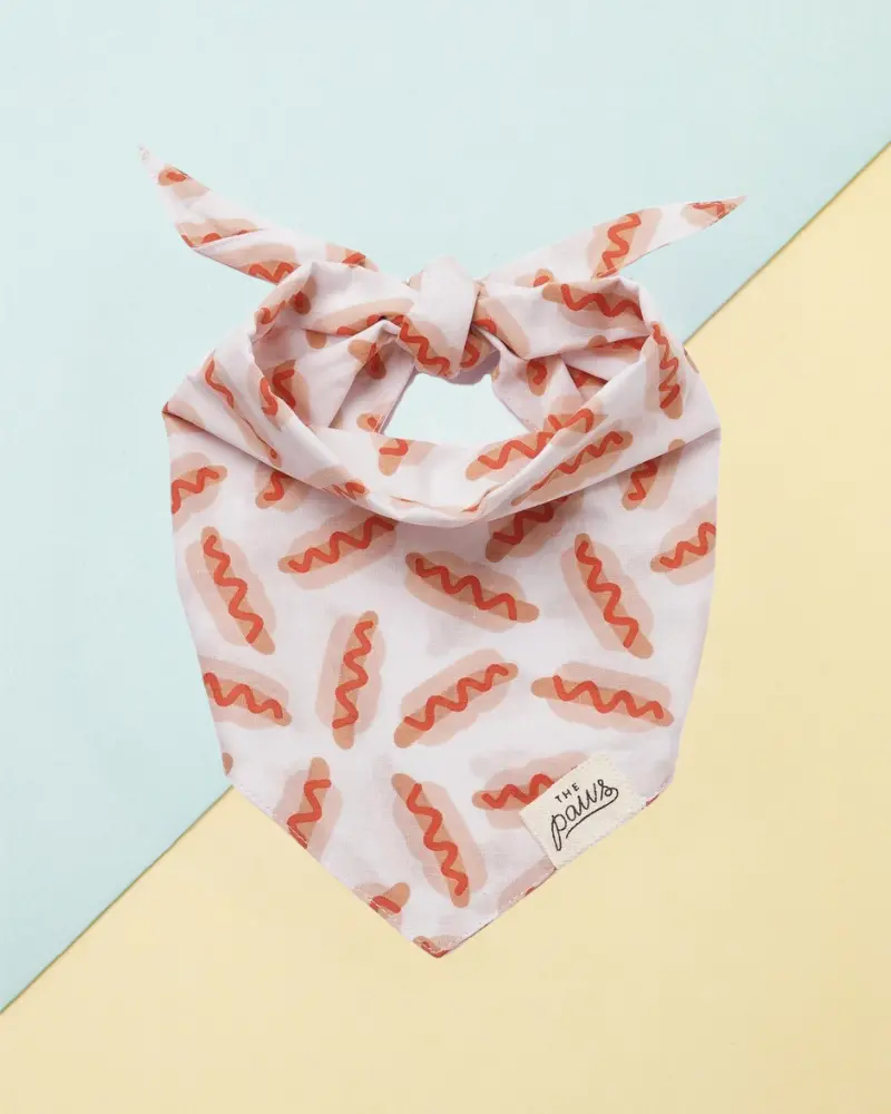 Sizzle Hot Dog Bandana (Final Sale) 1