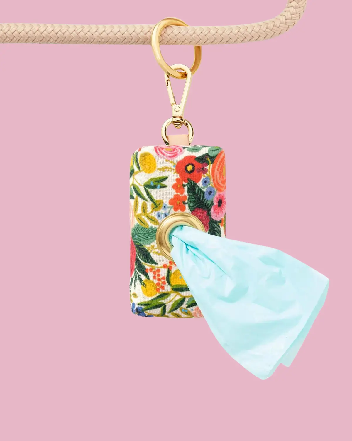 Rifle Paper Co X Tfd Garden Party Poop Bag Dispenser (Made In The Usa) 1