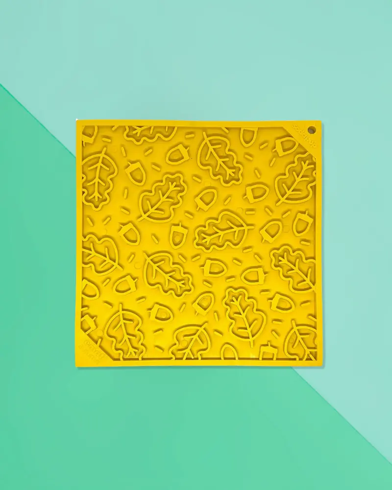 Autumn Leaves Dog Lick Mat (Made In The Usa) (Final Sale) 1
