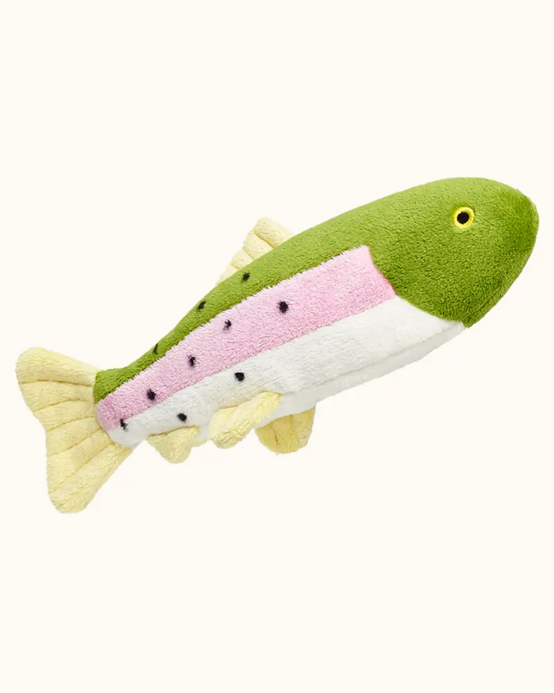 Burt The Lake Trout Dog Toy 1