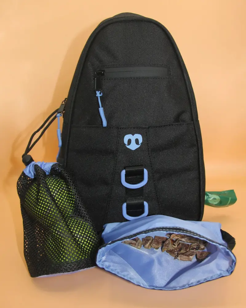 Waterproof Dog Walking Bag W/ Removable Treat Pouch 1