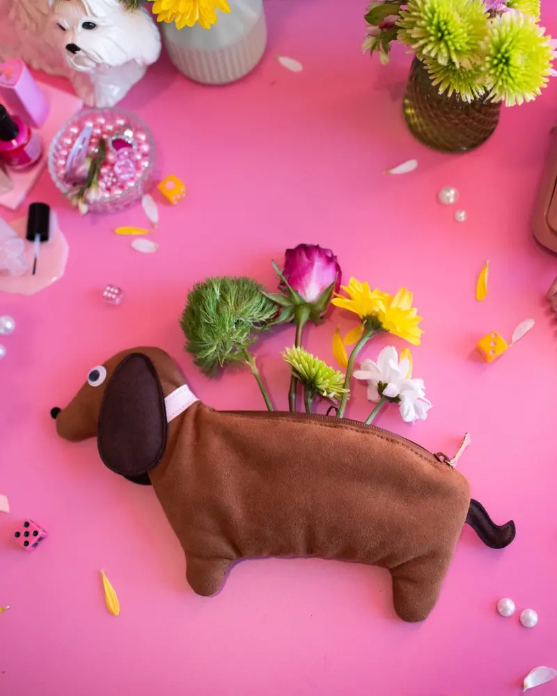 Smell-Proof Dachshund Pouch 1