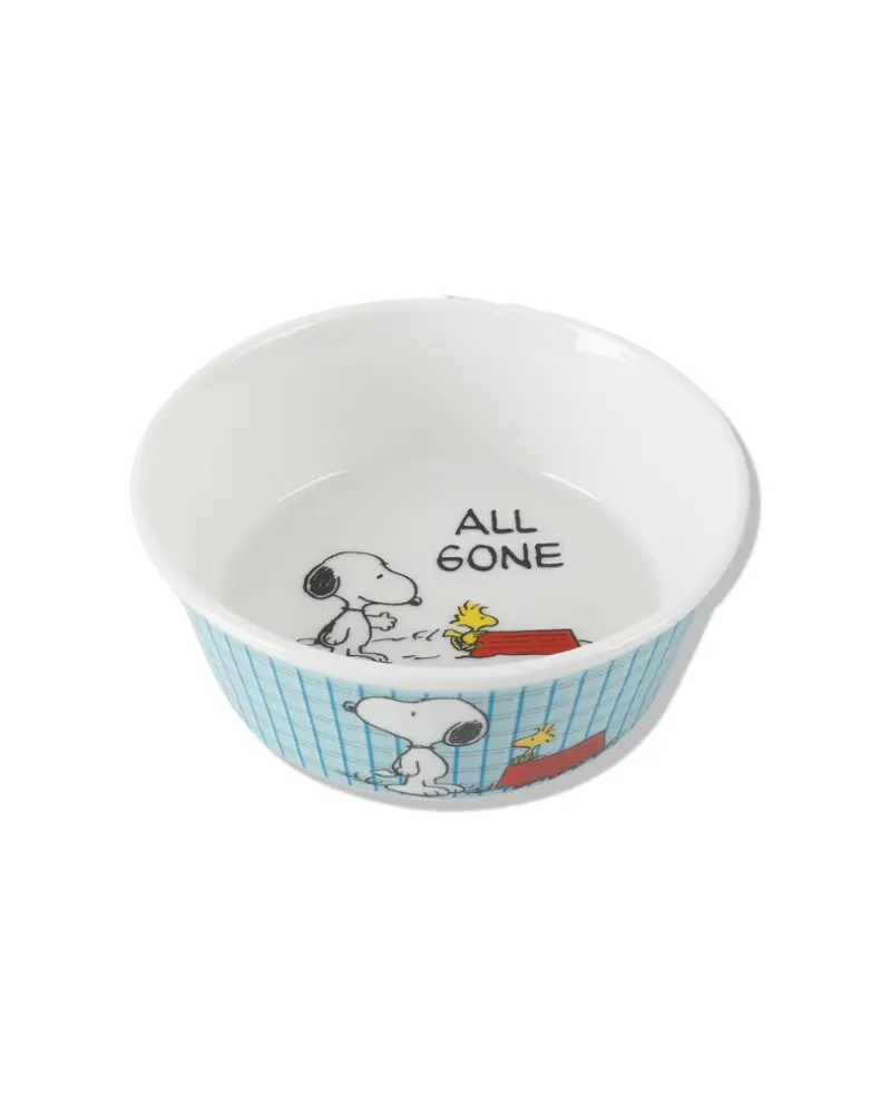 All Gone! Snoopy Suppertime Pet Bowl 1
