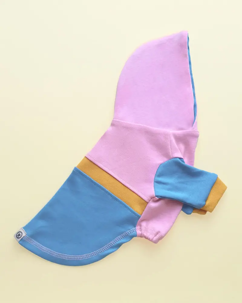 Berry Fun Organic Cotton Dog Hoodie (Final Sale) 1