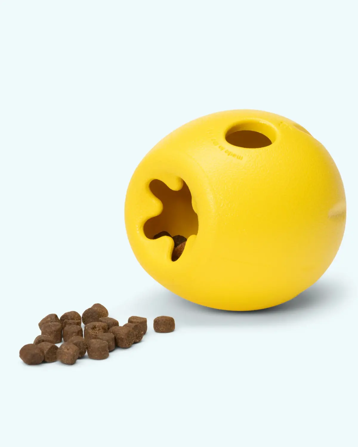 Rumbl® Puzzle Treat-Dispensing Enrichment Dog Toy In Dandelion Yellow 1