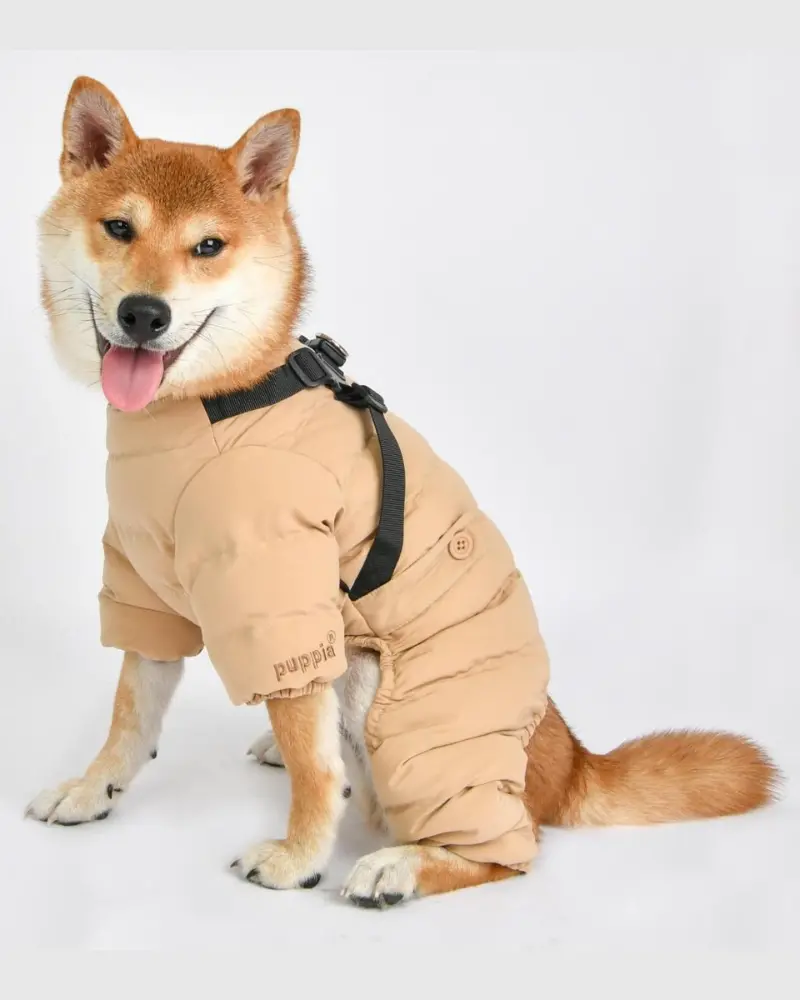 Ultralight Soft Dog Puffer Onesie With Harness (Final Sale) 1