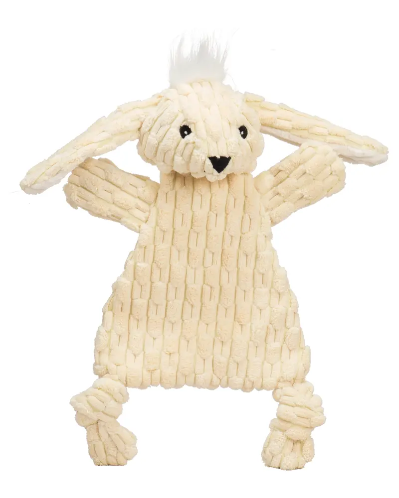 Bobbi The Bunny Huggleflatties Dog Toy 1