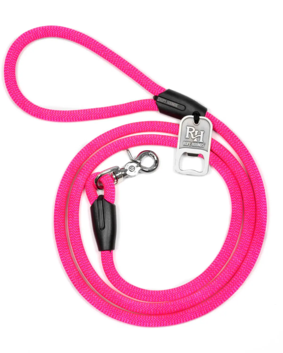 Classic Single Handle Dog Leash In Pink Panther (Made In The Usa) 1