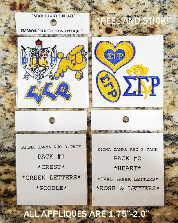 Sigma Gamma Rho Peel And Stick 1