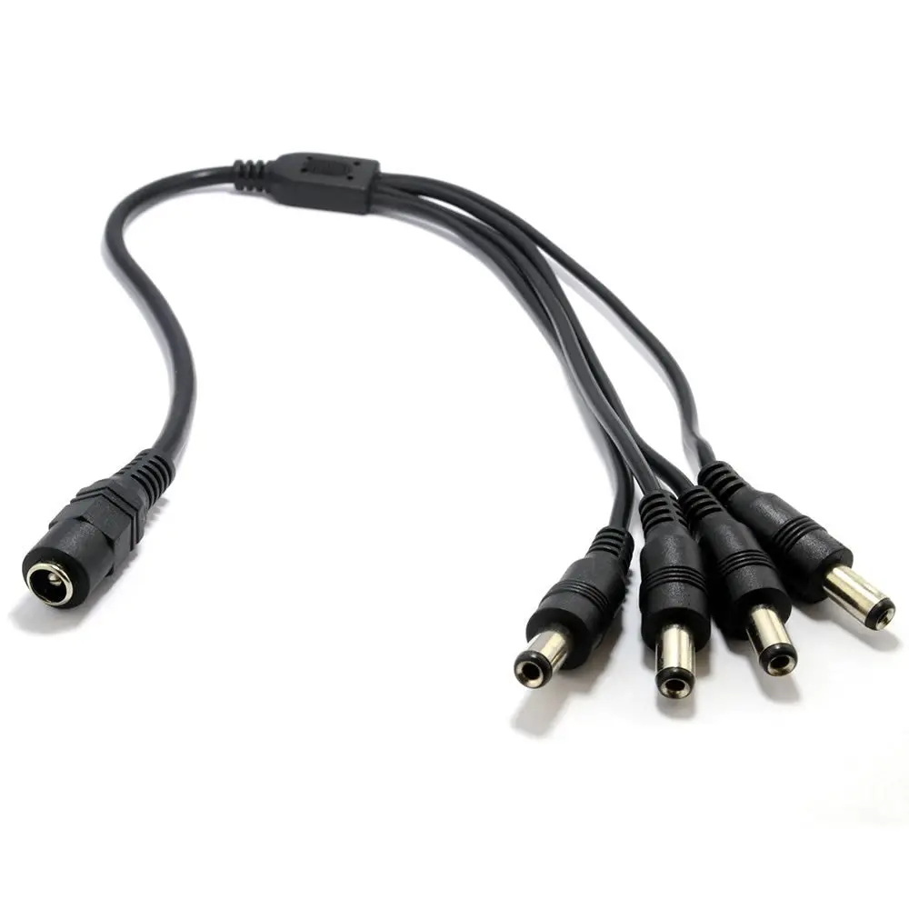 4-Way Dc Power Supply Splitter - Y Cable 1
